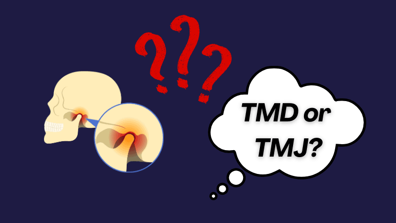 TMD vs TMJ: What's the Difference?